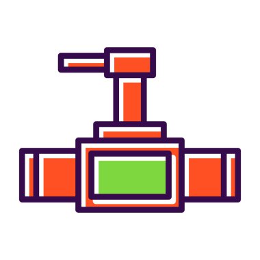 Vektör illüstrasyonu, simge ögesi arkaplanı