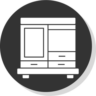 Çift yönlü çift yönlü yol simgesi basit biçiminde