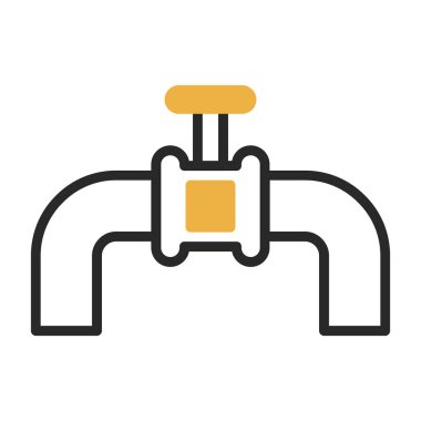 vector illustration of faucet icon