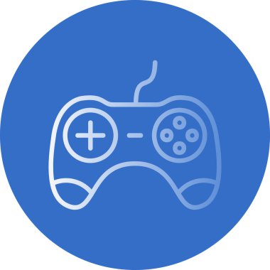 Gamepad Konsol vektör illüstrasyonu