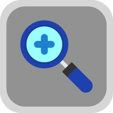 Büyüteç simgesini yakınlaştır. vektör illüstrasyonu