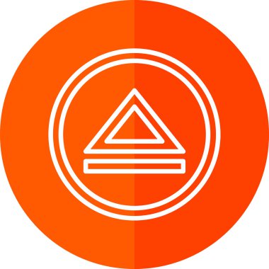 Modern bir simgenin vektör illüstrasyonu