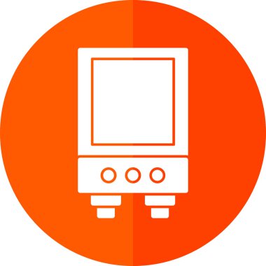 Bilgisayar. Web simgesi basit illüstrasyon