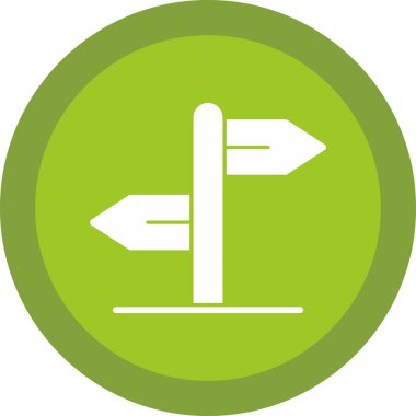 Düz ok simgesi. illüstrasyon vektörü