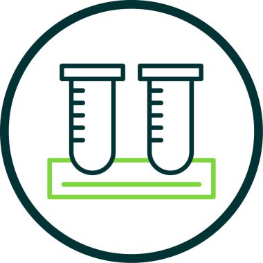 test tubes vector icon design