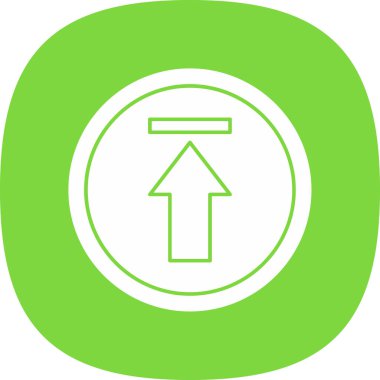 gönderme satırı simgesi, vektör illüstrasyonu