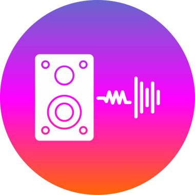 vektör müzik simgesi, vektör illüstrasyonu