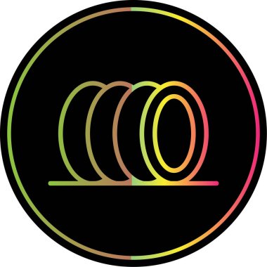 Gökkuşaklı bir dairenin çizimi