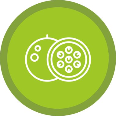 Çizgi film Passionfruit 'in vektör çizimi