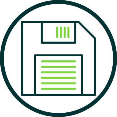 Modern simgenin vektör illüstrasyonu