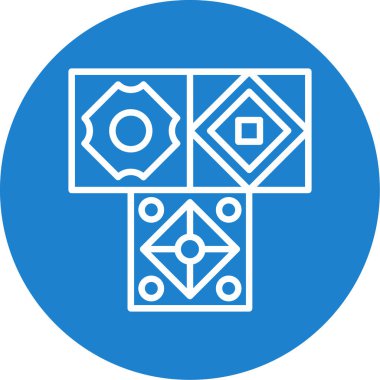 Modern b 'nin vektör illüstrasyonu eksik simgesi