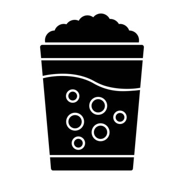 saman ikonlu kahve fincanı, sade stil