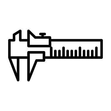 tornavida vektör simgesi, satır vektör illüstrasyonu