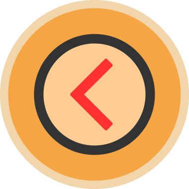 Saat simgesi vektör illüstrasyonu