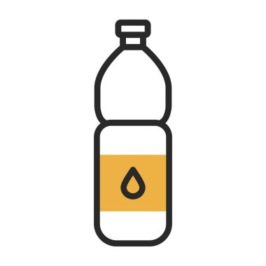 su şişesi ikonu vektör çizimi tasarımı 