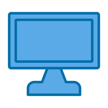 ekran simge vektör çizim 