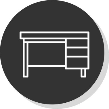 kanepe ikonu vektör illüstrasyonu