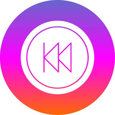 Simge vektör illüstrasyon tasarımını geri al