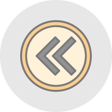 Projeniz için sol yön ok simgesi