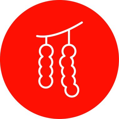 Bir b eksikliği simgesinin vektör çizimi