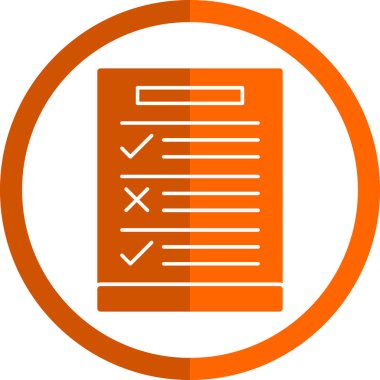 rapor web çizgisi simgesi, vektör illüstrasyonu 