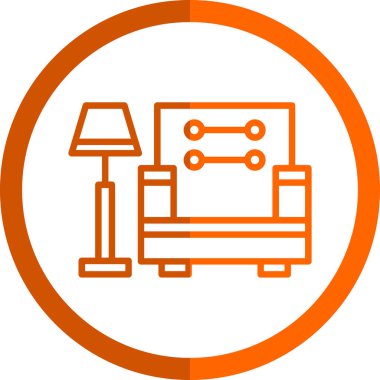 Lamba. Web simgesi basit illüstrasyon