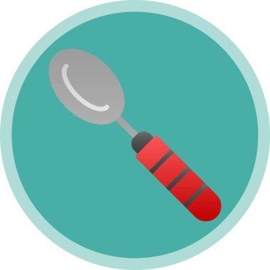 Gıda simgesinin vektör illüstrasyonu