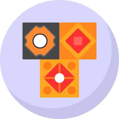 Vektör illüstrasyonu, simge ögesi arkaplanı