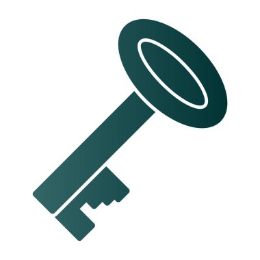 Anahtar. Web simgesi basit illüstrasyon