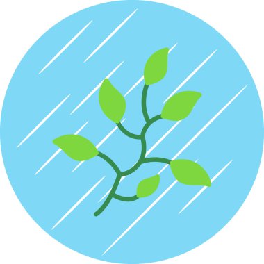 Branch vektör illüstrasyonunu Bırakıyor