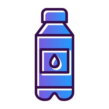 su şişesi vektör simgesi