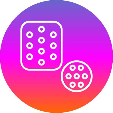 Gıda simgesinin vektör illüstrasyonu