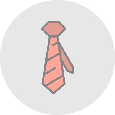 Kravat. Web simgesi basit tasarım