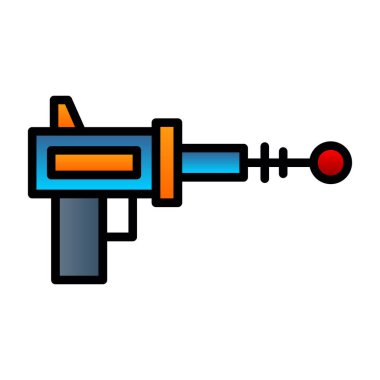 silah silah simgesi, vektör illüstrasyonu