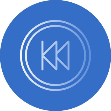 Simge vektör illüstrasyon tasarımını geri al