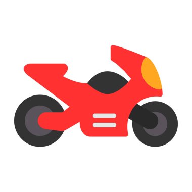 motosiklet web simgesi basit tasarım