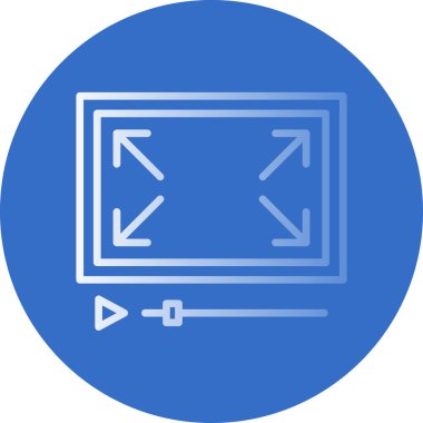 seo modern simgesinin vektör illüstrasyonu