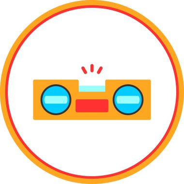 Kamera. Web simgesi basit illüstrasyon