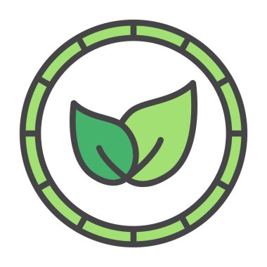 Gmo serbest. Web simgesi basit illüstrasyon 