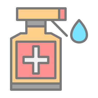 su şişesi düz simgesi