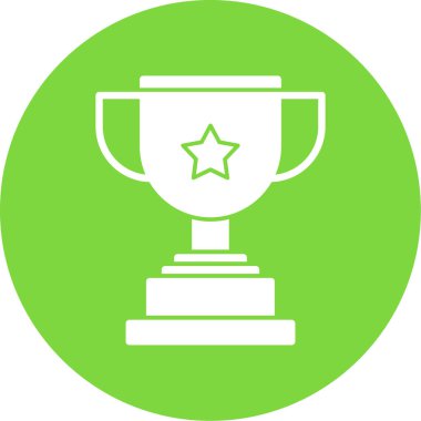 kupa vektör illüstrasyonu, simge ögesi arkaplanı                       