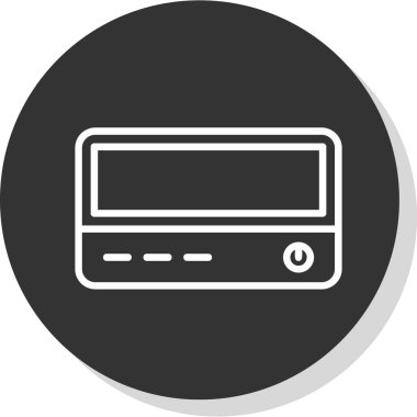 Modern b 'nin vektör illüstrasyonu eksik simgesi