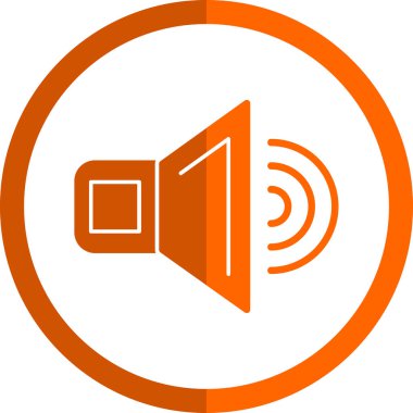 vektör sözcüsü Simgesi illüstrasyonu 