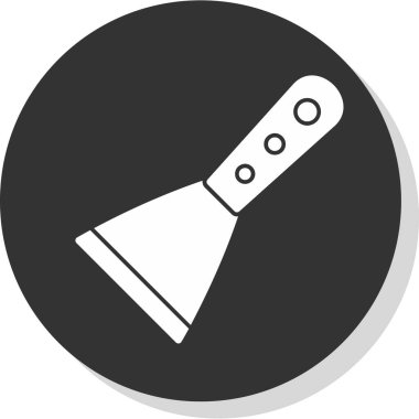 Modern Scraper simgesinin vektör illüstrasyonu           