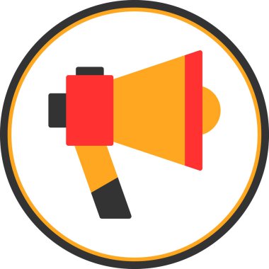 vektör sözcüsü Simgesi illüstrasyonu 