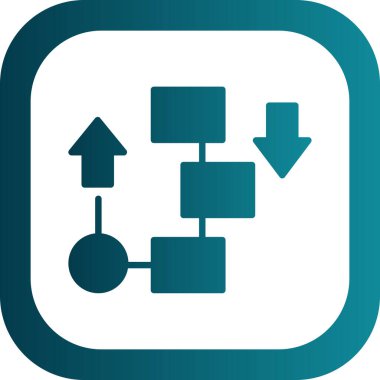 Paylaşılan modern simgenin vektör illüstrasyonu