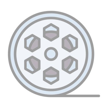 Makara. Web simgesi basit illüstrasyon