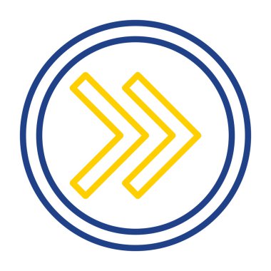 ok simgesi vektör illüstrasyonu