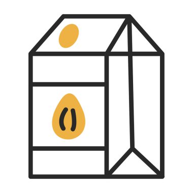 Bir fener simgesinin vektör illüstrasyonu