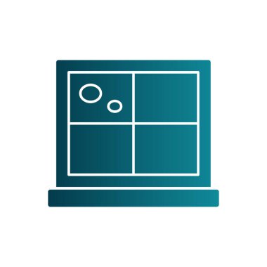 Modern b 'nin vektör illüstrasyonu eksik simgesi